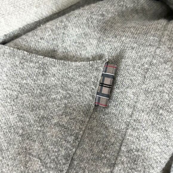 Barbour Bowmore Knit Longline Cardigan Cotton Wool Blend Patch Pocket Size Small - Picture 8 of 9